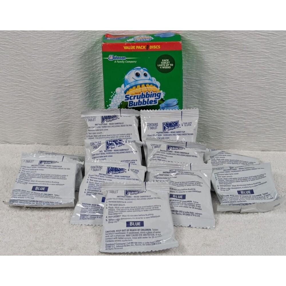 Scrubbing Bubbles - Toilet Drop-Ins - Automatic Cleaner Tablets - 11 Tablets